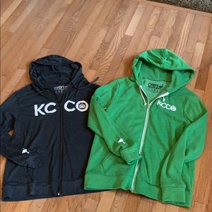 Lot of 2 KCCO Hoodies